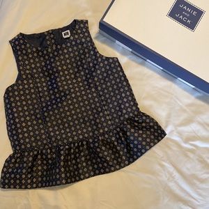 Janie and Jack sleeveless top size 4 EUC